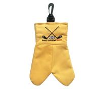 Genérico Golf Ball Bag - Carabiner tee Organizer for Course Practice, Fiber Velvet Holder with Fun Slogan Design & Compact 19cm Pouch for Travel Trip Backpack Sports Vacation Golfers Outdoor