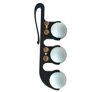 Genérico Golf Ball Belt Holder - Golf tee Belt Clip Organizer | Golfs Ball Holder For Bag, Impact-Resistant Golfs Ballf Organizer Beltf Clip For Golff Bag Easy Access