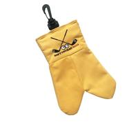 Genérico Golf Ball Holder Bag, Carabiner Clip and Fun Slogan Design, Compact Golf Accessories Bag for Practice Golfs Course Play Sports, Vacation Trips Backpack Carry Golfers, Easy Access Portable