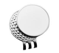 Genérico Golf Ball Marker - Metal, 0.98x0.06in Golf Hat Clip Magnetic and Portable | Durable Long Service Life, Magnetic Golfs Accessory For Hat Clip, Pocket, Golfs Bag, and On-Course Use