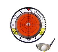 Genérico Golf Ball Markers - 1.41 Inch Golf Green Reader | ABS Golfs Putting Alignment Tool | Golfs Cap Clip Slopé Reader Training Aid Putting Practice Accessory Weather Resistant