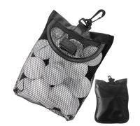 Genérico Golf Ball Mesh Bag - 5.9x10.8in Mesh Storage Bag | Golf Balls Holder Net Bâg | Nylon MeshBags Can Hold 18 Golfs Balls | Golfs Bags Sports Net Bâg for GolfBall Tennis Bâlls, Gym, Shower