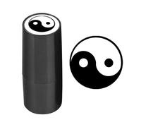 Generico Golf Ball Stamp - Photosensitive Build 2 x 0.7in, Golf Marker, Clear Pattern | Water-Resistant Design, Inking Marker, Ball Stamp for Quick Identification of the Course Near Play