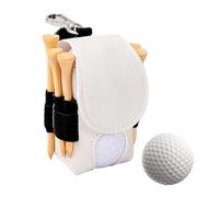 Genérico Golf Ball Waist Bag 1.77x3.35x0.39 Inches | Small Pouch Bag For Golf Balls Tees with Belt Clip,Portable with Safe Lock For GolfBalls