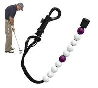 Genérico Golf Beads - Golf Score Counter Beads, Golfs Score Tracking Bead, Golfs Scores Bead, Golff Counter Beadd | Golff Counters with Clips Scores Counterd For Efficient Tracking Ideal For Backpack