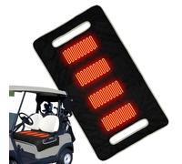 Genérico Golf Cart Seat Warmer - 51.97 Inches Winter Cushion | Non Slip Waterproof Towel Blanket - Soft Heated Pad For Car Chair Office Sports Clubs Providing Comfort Warmth During Cold Weather Use