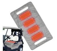 Genérico Golf Cart Seat Warmer - 51.97 Inches Winter Cushion | Non Slip Waterproof Towel Blanket - Soft Heated Pad For Car Chair Office Sports Clubs Providing Comfort Warmth During Cold Weather Use