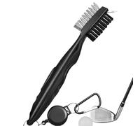 Generico Golf Club Brush - Cepillo de nailon para palos de golf | Golfs Clubs Cleaner Brushes | Heavy Duty Golfs Ball Cleaner Clubs Accessories for Driving Range Home Practice Outdoor Course Vacation
