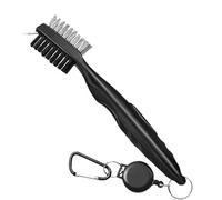 Genérico Golf Club Cleaner Brush - Ergonómico Golf Grip Cleaner with retráctil Zip-Line, Sports Fan Equipsment for Vacation Driving Range Practice Cart Travel Course and Others