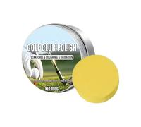 Genérico Golf Club Polish - Golf Club Cleaning Kit, 100g Multifunctional Repair Paste with Sponge, Golff Clubb Rust Remover For Golfer Outdoor Practice Training Game Competition Backyard Grass Sports