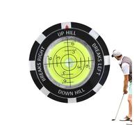 Genérico Golf Green Reader Ball Marker - Double-Sided Accurate Putting Aid with Built-in Bubble Level, Professional Putt Line Reader & Indicator For Men & Women, Improved Alignment Training Tool