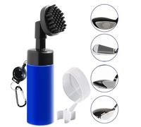 Genérico Golf Groove Brush, Club Cleaning Tool, 1.85x2.95x8.07 Inches, Leakproof Tube Reservoir, Retractable Bristle Design, Easy On-Course Use, Golfer Maintenance, Gift for Dad Husband Boyfriend Men