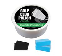 Genérico Golf Iron Refiner - Club Surfece Enhancer, Polishing Restoration Wax, Abrasion Removal Formula Advanced Care | Metal Finish Improvement System Set, Sports Gear Renewal Accessory for Athletes