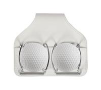 Genérico Golf Pouch - Golf Pouches Utility Organizers Waist Holders | Golfs tee Bag | Portable PU Leather Waist Holder with Removable Clip For Travel Tournament Range Golfing Women Men