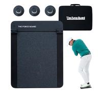 Genérico Golf Pressure Board - Swing Trainer, 1 Piece Athletic For Speed Growth, Tool with Carry Bag For Weight Transfer, Practice Gear, Stable Base For Learners, Yards and Lawns