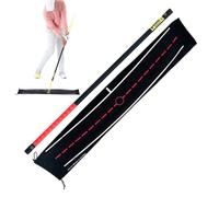 Genérico Golf Swing Plane Trainer - 35.83x1.77x1.77 Inches Alignment Stick Corrector | Swing Plane Golf Training Aid,for Golfers Women Men Sports Outdoor Practice Course Tournament Play