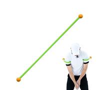 Genérico Golf Swing Trainer - ABS Adjustable Stick, Feedback Sensor | Swing Correction Aid For Indoor Outdoor Practice Court School Beginner Adult Athlete Training Exercise