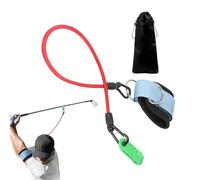 Genérico Golf Swing Trainer Aid - Ergonomic Postures Corrector Tool, Warm-Up Training Rope for Golf Practice, Improve Swing Accuracy for Women Men Adults Athletes Cyclists Golfers, 29.13 Inches