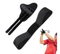 Generico Golf Swing Trainer - Golfer Gesture Correction | Golf Swing Alignment Brace | Bloqueo de la muñeca y corrector del brazo, prevents wrist rolllover, for beginners park garden Driving Range
