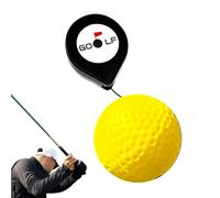 Generico Golf Swing Trainer, Golfing Swing Smart Ball, 7,5 x 7,5 x 8 cm/2,95 x 2,95 x 3,15 Inches Portable Correction Trainer, Golf Accessories for Practice, Lovers, Families Pu