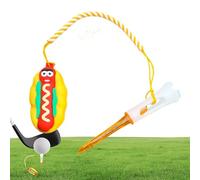 Genérico Golf Tee Hanger, Cartoon Golf Ring, 3,27 in Anti Lost Toys, Cute Food Theme, Fun Practice Training Accessory for Beginners, Men, Women, Mom, Dad, Boyfriend, Daugther, Sonido, and More
