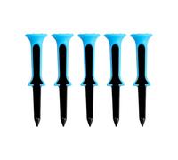 Genérico Golf Tees, Golfer Ball Pegs, 3.14 Inches Reusable Shot Support 5 Pieces Practice Tool, Golfing Balls tee for Indoor, Travel, Backyard, Course, Tournament, Beginner, Lessons, Turf Mat