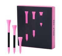 Genérico Golf Tees Set 24 Pack | 9 Long, 9 Mid, 6 Short | Colorful Golf Accessories | Durable Practice Tees For Drivers, Irons, Woods