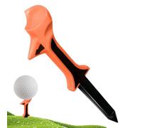Generico Golf Tees, Training Tees, 3.27x0.98x0.79 Inches, Compact 10 Degree Angle Long Distance Ball, Support Equipment for Daily Practice, Lessons, Beginners And Professional Golfers