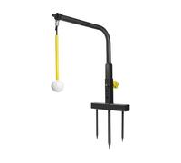 Genérico Golf Trainer Stand - Swing Simulator | Adjustable Size with Steel Material, Practice Equipment with Alignment Support, Indoor Outdoor Training Tool, Golfing Accessory for Men Game