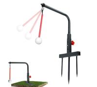 Genérico Golf Training Aid - Adjustable Height Simulator Alignment Stand - Golf Practice Equipment - For Golfing Men Golfers Game Garden Outdoor