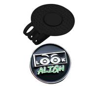 Genérico Golfmarker-Mützenclip - Magnetische Golfballmarkerhalter | Metallwerkzeug Mit Niedlichem Augendesign, Lässt Sich Leicht Anbringen, Kombinationen, Zubehörklemme Für Familie Und Freunde