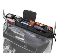 Genérico Golfwagen-Vorderkorb,Golfwagen-Vorderkorb,Golfwagenkorb isolierten Getränkehaltern - Faltbarer Golfwagen-Werkzeugkasten, für Golfwagen für Clubautos, Snack-Tablett für Kinderwagen