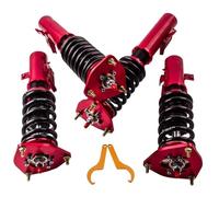 Genérico Goma para Amortiguador Amortiguador Coilover + Resorte + Camber para Subaru para Impreza para WRX 1992-2000 Suspensiones Coilovers Juego De Amortiguadores