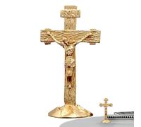 Genérico Good Choice For : Showcase Your Devotion to Christianity with This Magnificent Standing Crucifixion. An Excellent Choice for Communion and baptismal to Convey Your Blessings to Loved