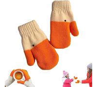 Genérico Goose gloves, silly goose mittens, Handmade Funny Knit Animal Gloves With Thermal Soft Lining (1pc)