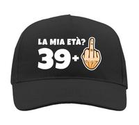 Generico Gorra 40 años divertida cumpleaños hombre mujer gadget regalo ropa - dedo medio 40 años