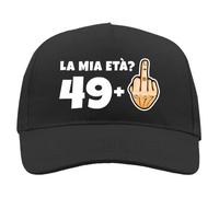 Generico Gorra 50 Años Divertido Cumpleaños Hombre Mujer Gadget Regalo Ropa - Dedo Medio 50 Años, 50 años, Talla única
