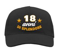 Generico Gorra de 18 años para niño niña cumpleaños gadgets regalo - esplendor 18 años, 18 años., Talla única