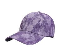 Genérico Gorra de béisbol Ajustable Unisex Gorra Unisex de Tamaño Ajustable One-Size Moda Gorro para Casuales Running (Purple, One Size)