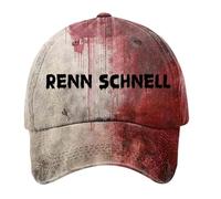 Genérico Gorra de béisbol Estoy Bien para Resolver Problemas, con Estampado de Sangre de Halloween y atmósfera de Terror para Hombre y Mujer. Comodidad Cómodo