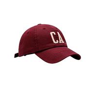 Genérico Gorra de béisbol para Hombre Gorras de Hombre Ajustable Sombrero Deportivo Al Aire Libre Cómoda y Adecuada para Exterior (Wine, One Size)