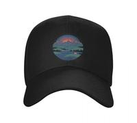 Genérico Gorra de Hombre Gorra de béisbol The Lake at Twilight Gorra Personalizada Gorra Hombre For The Sol Sombrero de Marca de Lujo Gorras de Hombre Sombreros de Mujer