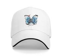 Genérico Gorra de Navidad Unisex Vintage Rebobina la Vida es extraña Gorra de Golf Estilo Unisex Tocado Regalo de Viaje al Aire Libre Regalos de Sombreros de Sol