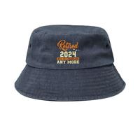 Genérico Gorra De Pescador Jubilado 2024. Es Mi Problema. Sombrero Sol | Gorra De Pescador Transpirable Unisex Beach Bucket Hat Para Playa Deportes Exteriores Bucket Sombrero Verano