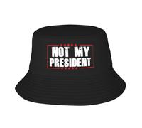 Genérico Gorra De Pescador No Es Mi Presidente Buckets Hat | Gorra De Pescador Transpirable Unisex Bucket Sombrero Verano Para Deportes Playa Viajes Beach Bucket Hat
