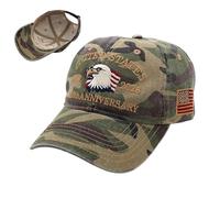 Genérico Gorra Trucker 1776-2026,Accesorio Envejecido para Celebración del 250 Aniversario - Gorra Conmemorativa de Recuerdo - para Vacaciones, Oficina, Colegio, Uso Diario, Camping, Senderismo,