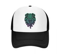 Genérico Gorra Unisex de Navidad Gorra de béisbol Personalizada para Hombres Mujeres Transpirable El Viejo Dios de R'lyeh Gorra de Camionero Regalos para Cascos Snapback Deportivos