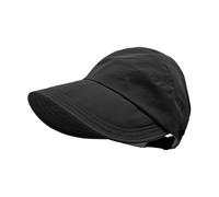 Generico Gorra visera parasol mujer novedad deporte al aire libre | Sombrero parasol de ala ancha con protección UV ajustable tocado original Camping Playa Piscina Senderismo