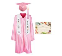 Genérico Gorra Y Toga De Graduación Infantil | Traje Para Fotos De Graduación Infantil | Vestimenta Para Fotos De Graduados 2025 Niños 5 A 13 Años