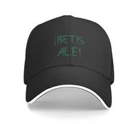 Genérico ¿Gorras de béisbol para Hombres? ¡Betis Alé! Gorra de béisbol Verde 3 Gorra de Talla Grande Ropa de Golf Rave Hombres Mujer